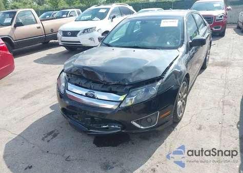 2012 Ford Fusion Sel z USA, uszkodzony, nr VIN 3FAHP0JAXCR384840